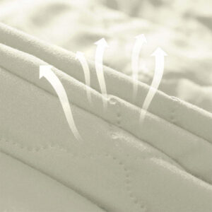 Protector Colchón Doble 40cm de Alto Acolchado Beige 4 Protector Colchón Doble 40cm de Alto Acolchado Beige